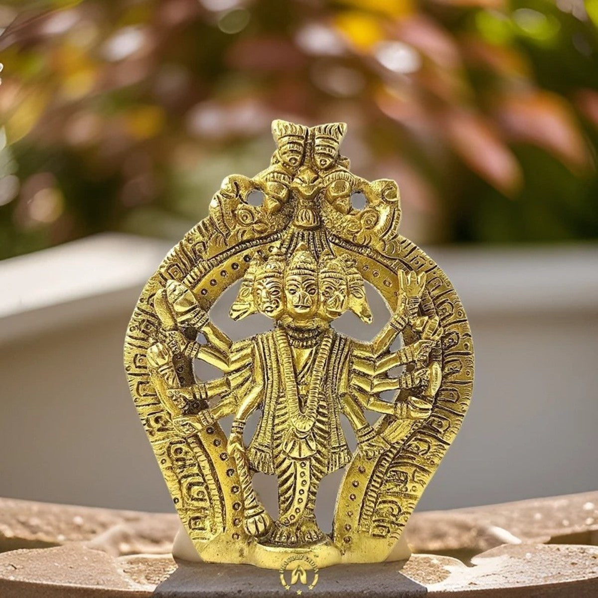 Stunning 4.8 Inch Panchmukhi Hanuman Idol
