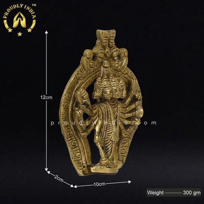 Stunning 4.8 Inch Panchmukhi Hanuman Idol