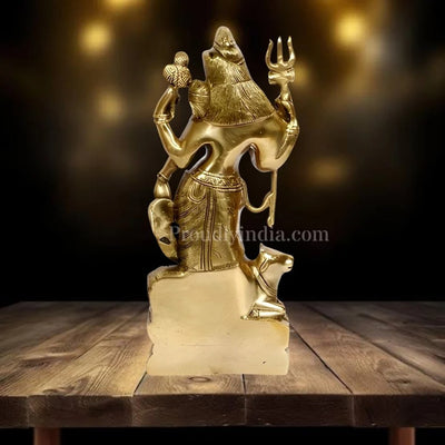 13" Brass Ardhnarishwar Statue