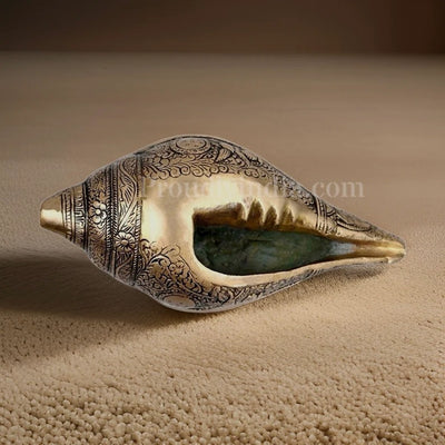 Brass Shankh & Ram Darbar Sangu