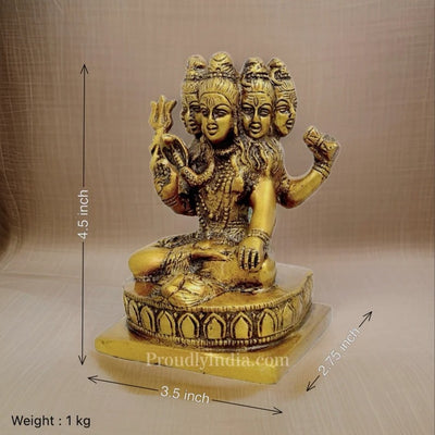 Om Namah Shivaya: Exclusive 4.5 Pashupathinath Lord Shiva Idol