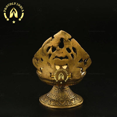 Handcrafted Ethnic Indian Brass Lamp