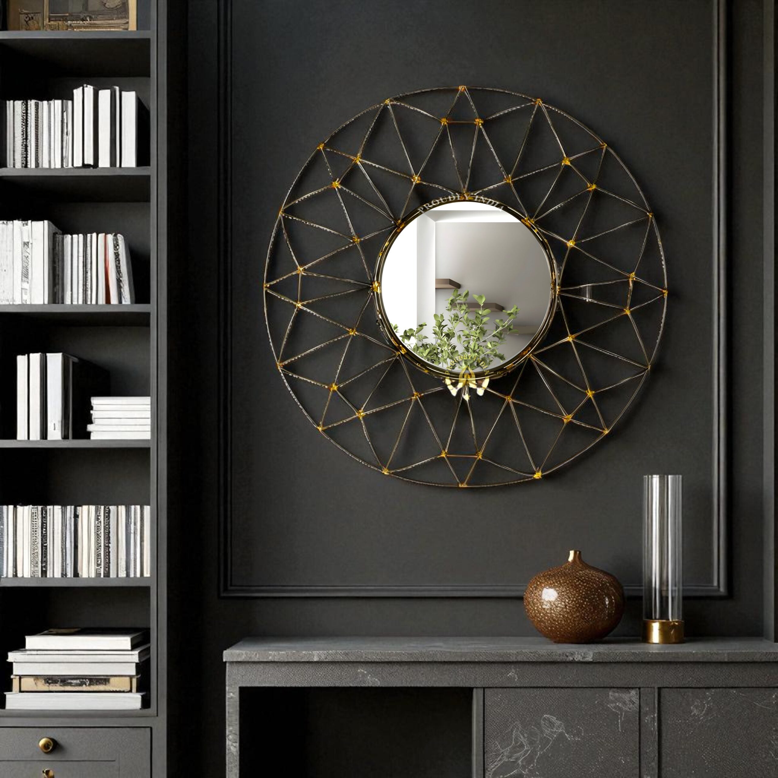 GeoLuxe Prism Wall Mirror