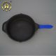 Cast Iron Skillet with Cylicon Handle