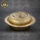 Pure Brass Serving Casserole With Lid
