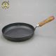 Iron Pan with Wooden Handle 