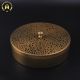 Engraved Spice Box With Golden Lid 