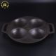 4 Pits- Indian Traditional Iron Paniyaram Pan 